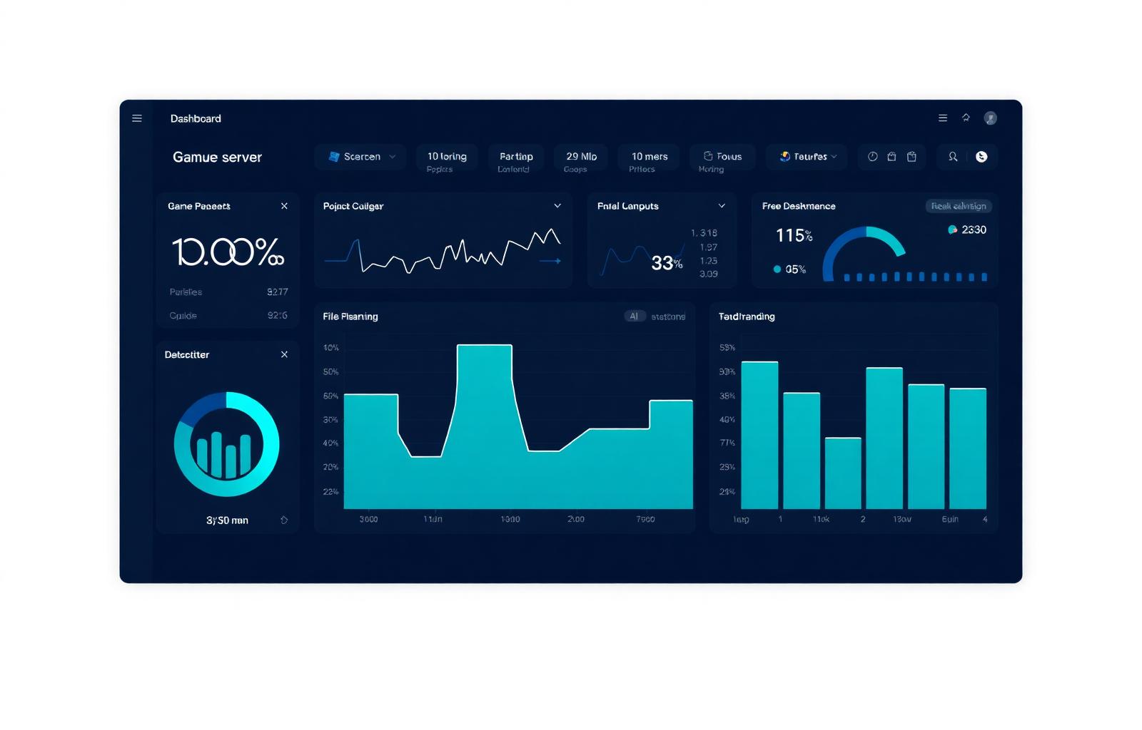 Hosting control panel artwork